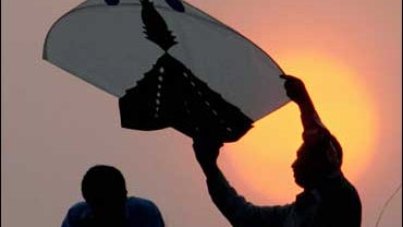 lahore, pakistan, basant kite festival 