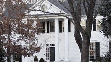 The Nashville, Tenn. home of Al Gore is shown on Tuesday, Feb. 27, 2007. 
