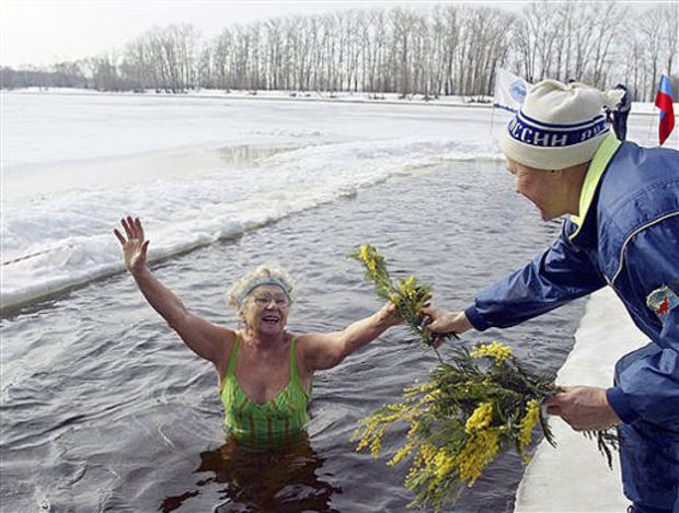 Icy Women's Day Dip 