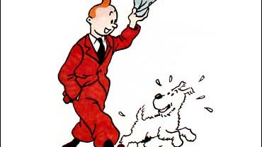 Tintin, Snowy; Herge 