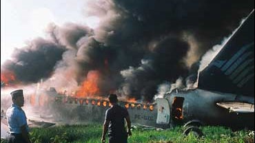 Indonesian jetliner crashes 