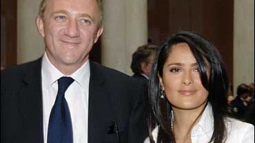 Salma Hayek and 