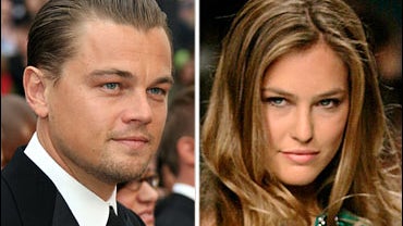 Israeli model Bar Refaeli and Actor Leonardo DiCaprio 