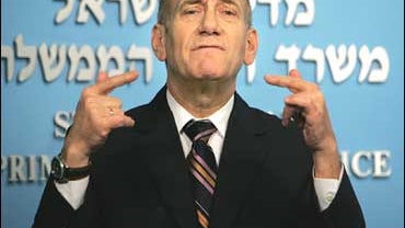 Israeli Prime Minister Ehud Olmert 
