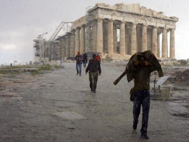 Acropolis Rain 