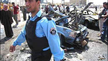 Hillah, Iraq, car bomb, police, shiite 