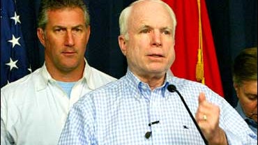 John McCain, baghdad, iraq, green zone, 