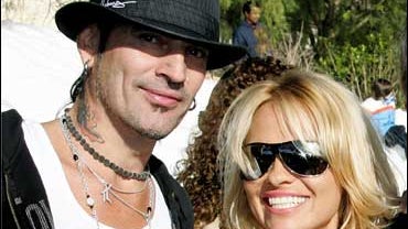 Tommy Lee and Pamela Anderson 