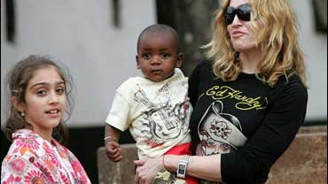 Lourdes, David Banda and Madonna 