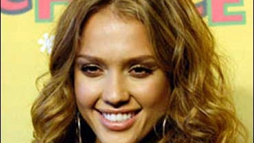 Jessica Alba poses backstage at the Teen Choice Awards in Universal City, Calif., on Aug. 20, 2006. Alba, who starred in "Sin City" and the "Fantastic Four" was named sexiest actress in a list announced Thursday, April 19, 2007, and compiled by Victoria's 