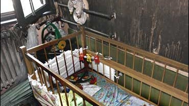 Sarajevo, Bosnia, orphanage fire 