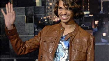 Sanjaya Malakar on Letterman 