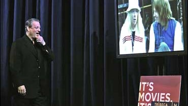 Al Gore watching Spinal Tap at Tribeca Film Festival conference 