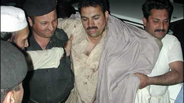 Suicide bombing victims, Peshawar, Pakistan, April 28, 2007 