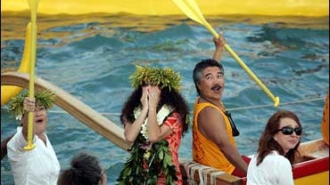 Don Ho memorial, Waikiki Beach, Hawaii, May 5, 2007 