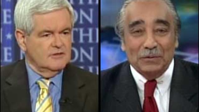 Newt Gingrich and Charles Rangel on Face The Nation, May 6, 2007 
