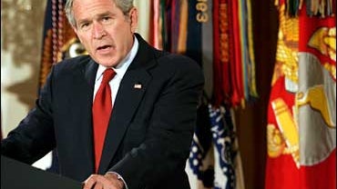 President Bush, Military Spouse Day ceremony, May 11, 2007 