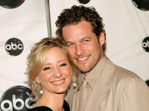 Anne Heche (L) and James Tupper attend the ABC Upfront presentation 