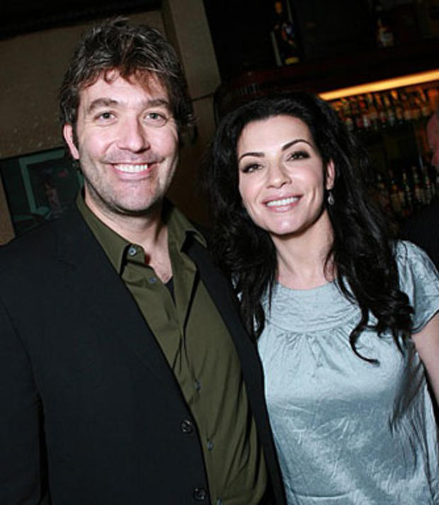 Craig Bierko (The Rules For Starting Over, L) and Julianna Margulies (Canterbury's Law) 