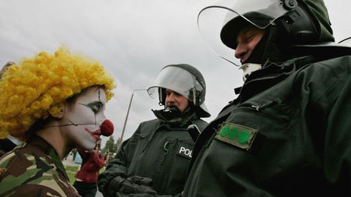 Clowning With Cops 