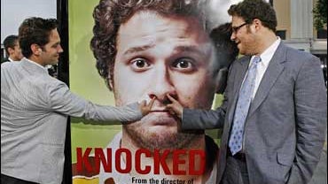 Seth Rogan and Paul Rudd 