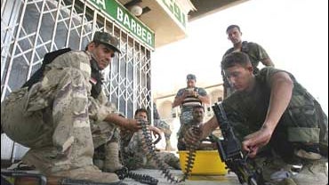 Iraqi police commandos 