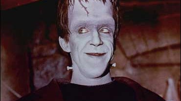 Fred Gwynne as Herman Munster from TV series "The Munsters," circa 1965. 