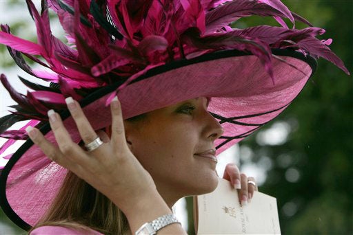 Feminine Finery At Ascot 