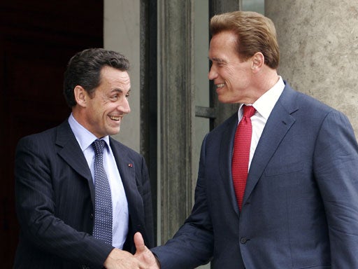 Governator Goes To France 