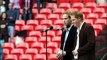 Concert for Diana, William and Harry, Wembley Stadium 