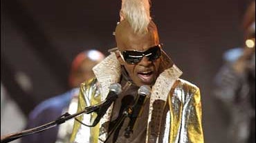 Sly Stone from the group Sly and the Family Stone performs at the Grammy Awards on Feb. 8, 2006, in Los Angeles. The famously reclusive funkster broke his silence by granting his first interview since the `80s to Vanity Fair. In the magazine's August 2007 