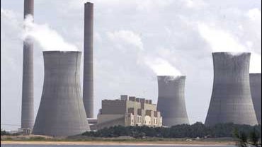 coal-fired Plant Scherer in operation at Juliette, Ga. 