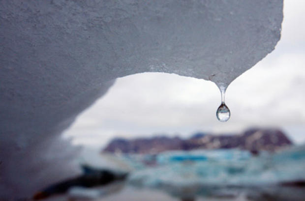 climate change melting ice caps 