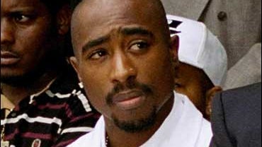 Rapper Tupac Shakur, pictured in Aug. 1996, just one month before his murder. 