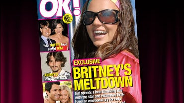 OK magazine cover Britney Spears 
