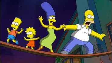 The Simpsons Movie, Homer, Marge, Bart, Lisa 