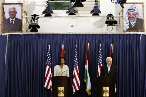 Rice and Abbas Joint Press Conference 