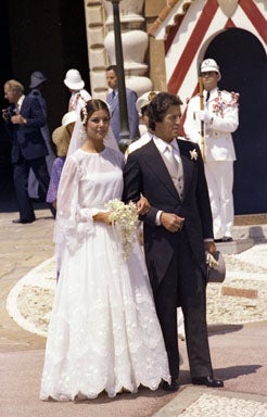 Princess Caroline And Philippe Junot 