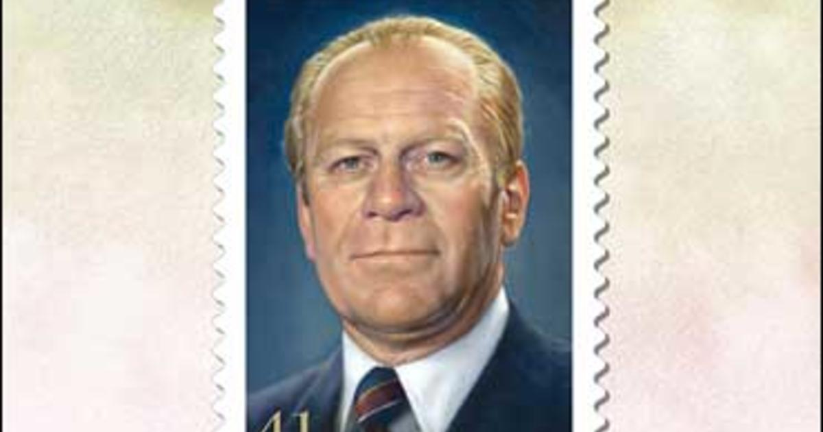 Post Office Releases Gerald Ford Stamp - CBS News