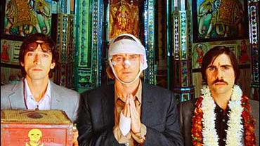 Owen Wilson, Adrien Brody,Jason Schwartzman, darjeeling 