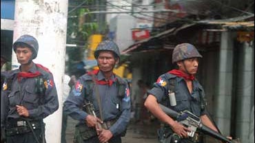 Myanmar Soldiers Quell Protests 