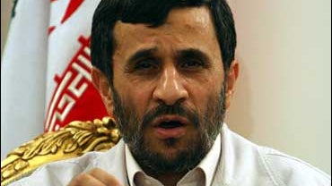Iranian President Mahmoud Ahmadinejad 