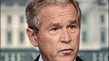 US President George W. Bush 