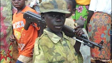 child soldier, Democratic Republic of the Congo 