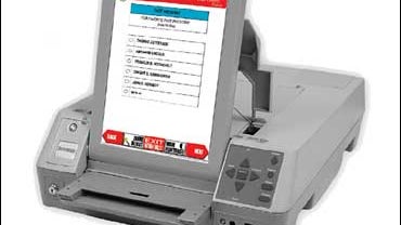 The ES&S AutoMark voting machine 