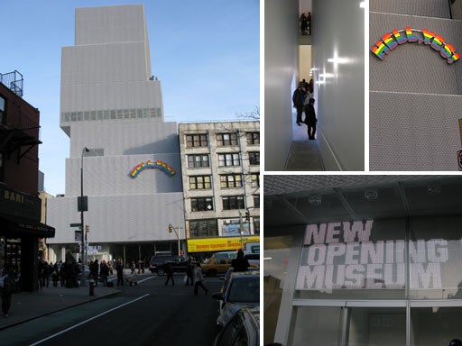 Stack Of White Boxes In The Bowery 