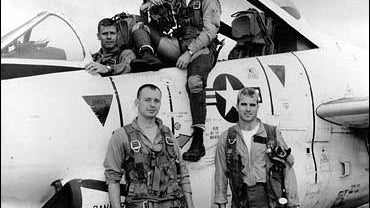 John McCain While In Marines 