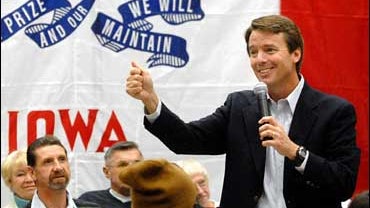 John Edwards in Iowa 