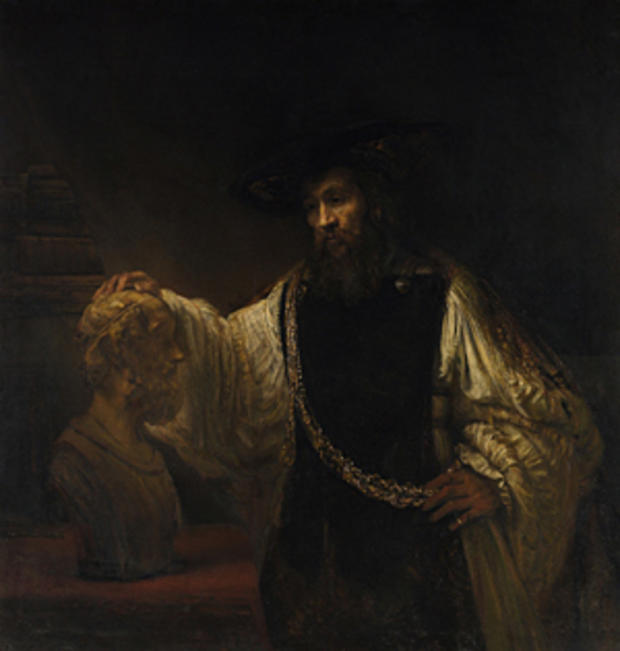 Aristotle with a Bust of Homer, 1653 