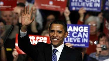 Barack Obama in Iowa 